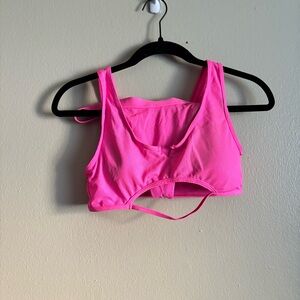 Vibrant Pink Crop Top